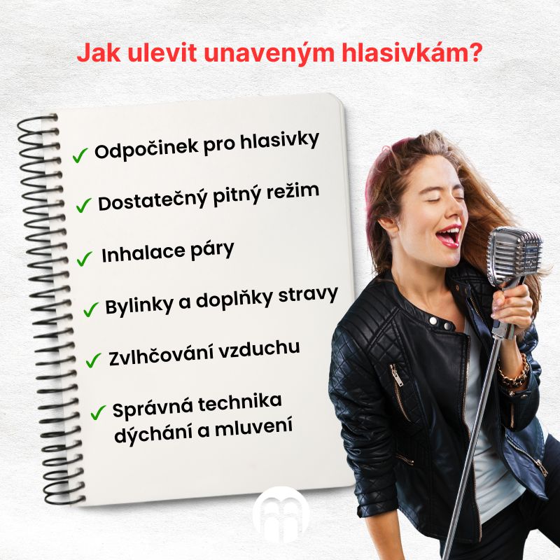 Jak ulevit unaveným hlasivkám